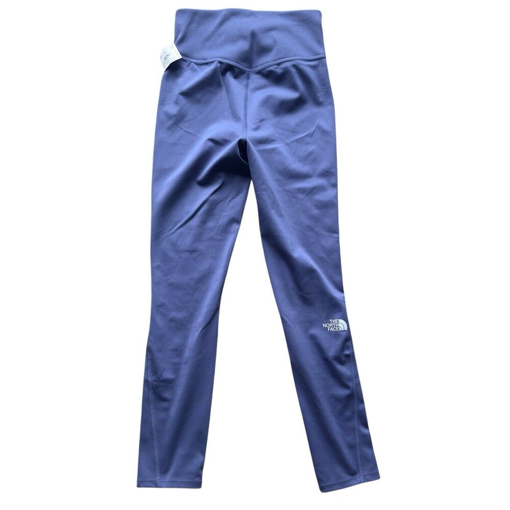 The North Face Leggings XS W Dune Sky 7/8 Cave Blue UPF40 Flash Dry Anti Odor